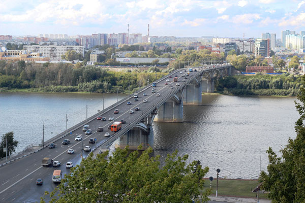 Молитовский мост в Нижнем Новгороде